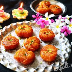 A picture of Mango Balushahi.