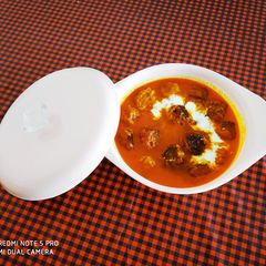 A picture of Round gourd kofta.