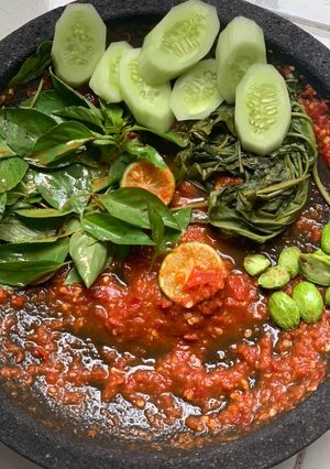 Foto resep Sambal tomat terasi mentah