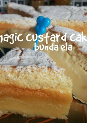 Foto resep Magic Custard Cake
