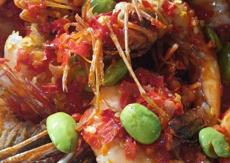 Resep Udang balado petai, Lezat