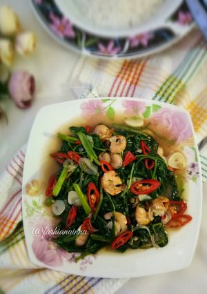 Foto resep Cah Kangkung Udang
