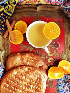 عکسی از دستور دمنوش پرتقالی