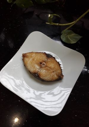 Hình của món Cá Thu Chiên.
