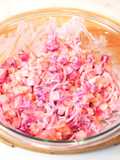Ensalada de remolacha, zanahoria y papa