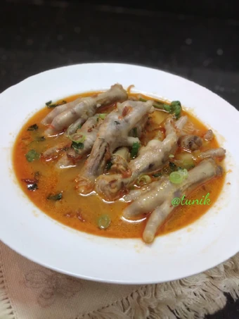 Cara Mudah Membikin Resep 340. Sop Ceker Pedas yang Enak Banget Anti Ribet, Bikin Ngiler