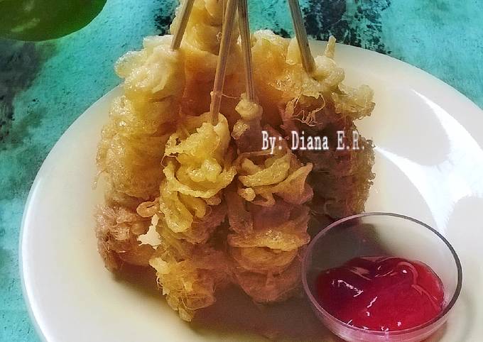  Resep Sosis Gulung Telur Crispy  Resep  Sosis  Gulung  