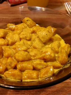 Una foto de Ñoquis de calabaza