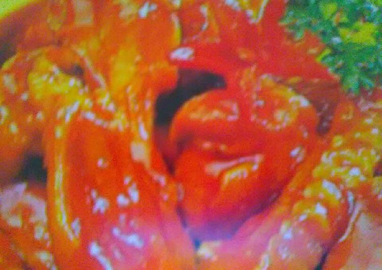 Sayap goreng bumbu pedas