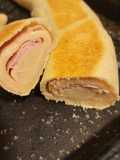 Pan Casero relleno de Jamón y Queso