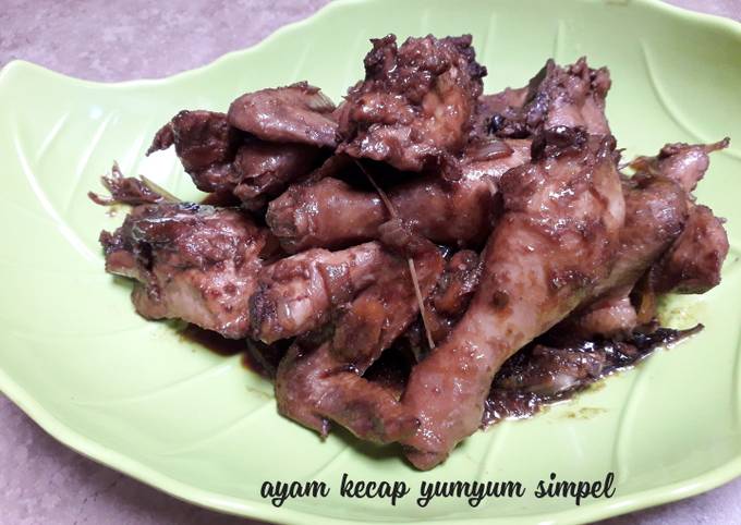 Ayam kecap yumyum simpel