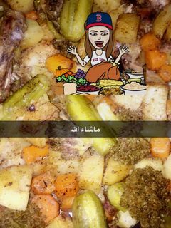 صورة لوصفة صينية دجاج بالخضار
