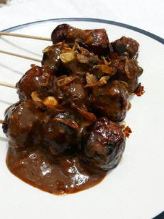 Foto resep Bakso (ayam) Bakar Bumbu Sate