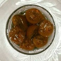 A picture of Nimbu ka Achar.