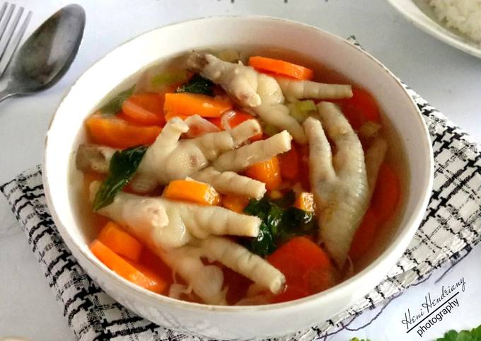 Sup Ceker 🐾🐔 foto resep utama