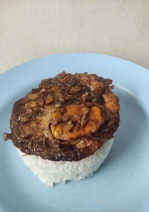 Foto resep 42. Nasi Telor Ceplok Pontianak
