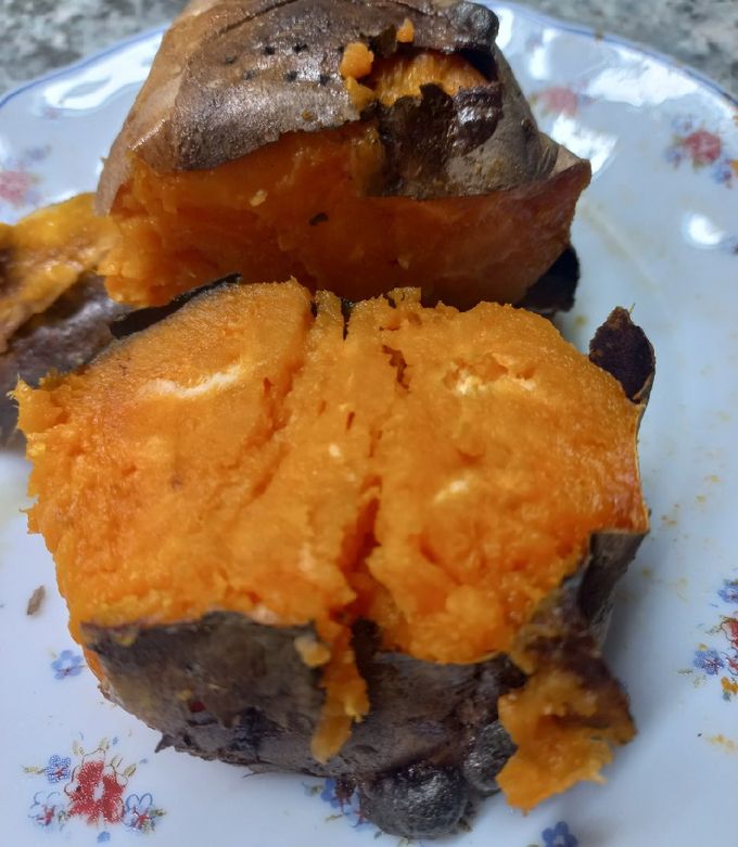 Foto principal de Boniato asado en freidora de aire (Cosori)