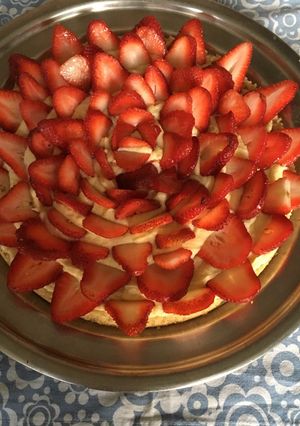 Una foto de Tarta de frutillas