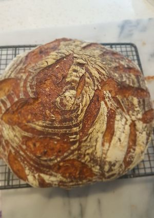 Foto resep High -hydration sourdough bread (eropa bread)