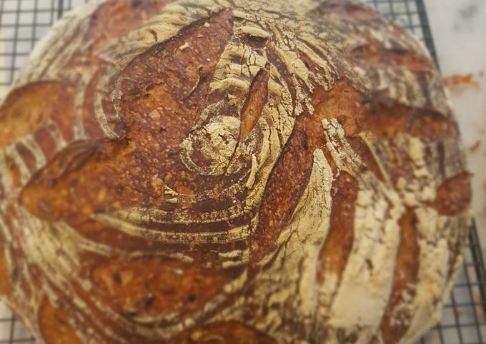Resep High -hydration sourdough bread (eropa bread) Anti Gagal