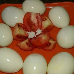 A picture of Boiled eggs.