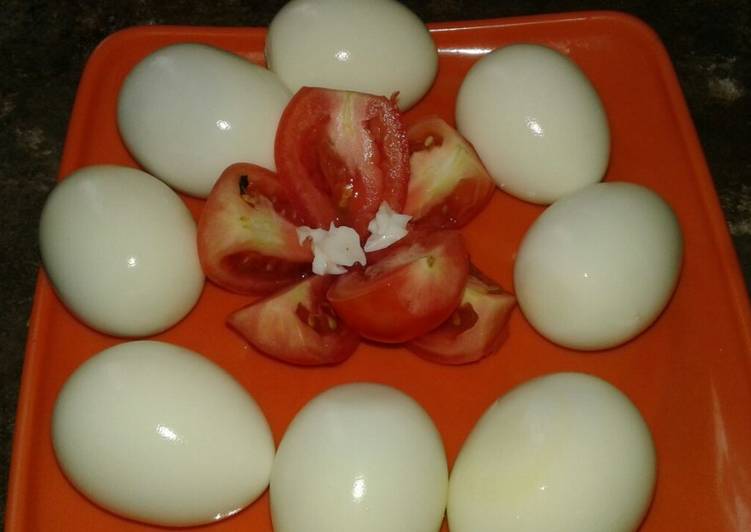 Steps to Make Homemade Boiled eggs