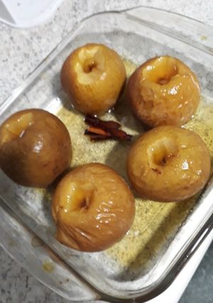 Una foto de Manzanas asadas🍎