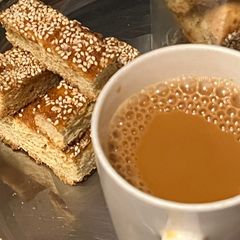A picture of Honey sesame biscotti.