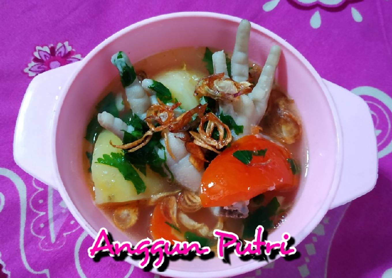 Sop Ceker Segar