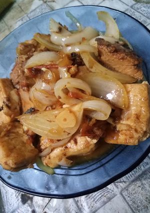 Foto resep Tongkol tahu kecap, capcus nonribet