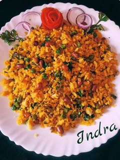 मटर पोहा (matar poha recipe in Hindi) रेसिपी मुख्य फोटो