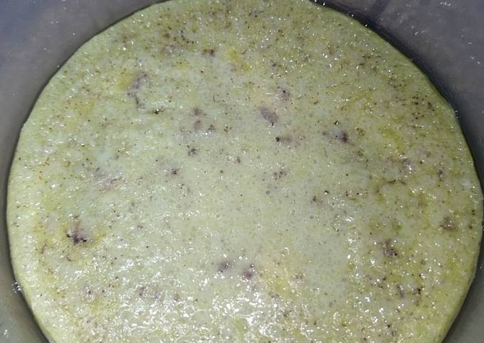 Resep Snack MPASI bolu pisang pandan Resep Snack MPASI bolu pisang pandan