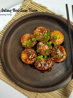 Foto resep Tofu Gulung Nori Saus Tiram