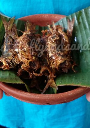 A picture of Kerala Sardine fish Fry!.