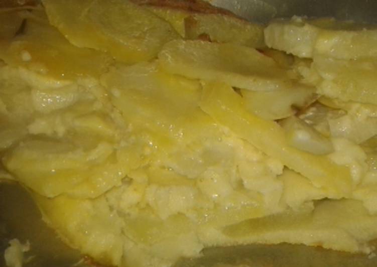 Papas a la crema fácil