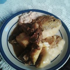 A picture of Mutton stew.