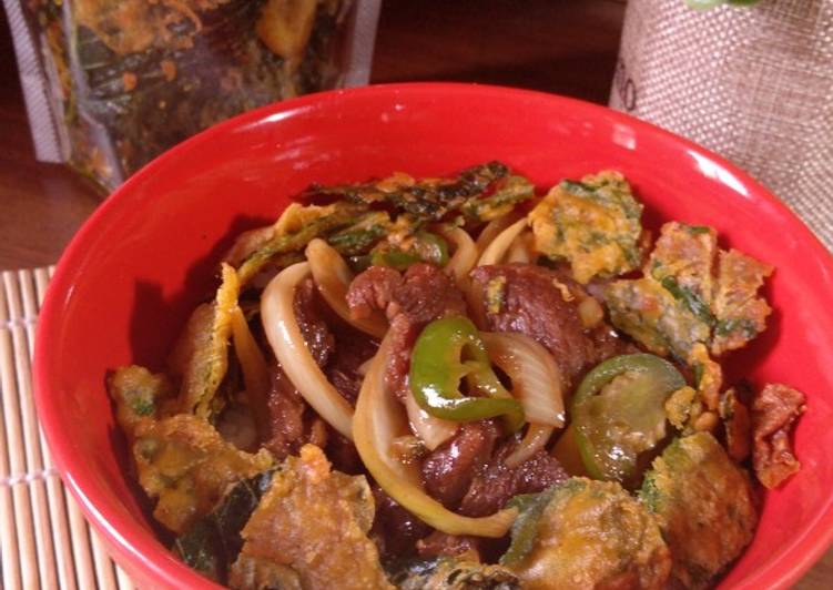 Rice Bowl Tumis Daging Cabe Gendot