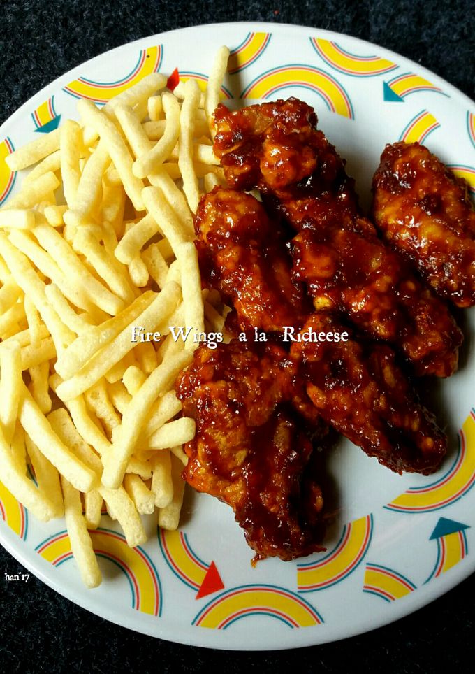 Foto resep Fire🔥Wings🔥a la Richeese