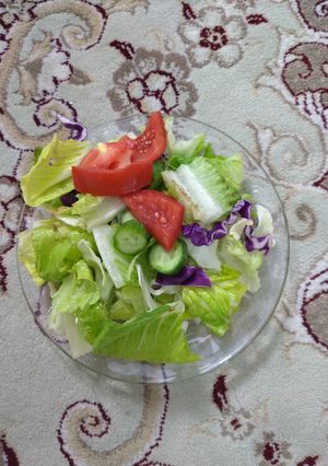 عکسی از دستور سالاد مخلوط 🥬🥒🍅🥦🥦