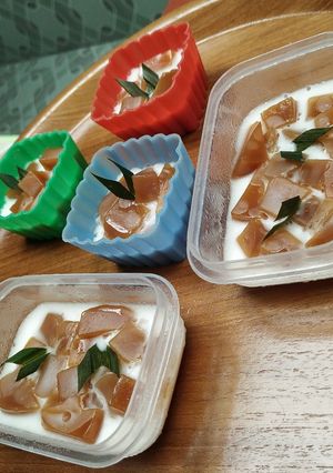 Foto resep Kue Keranjang Santan Kukus
