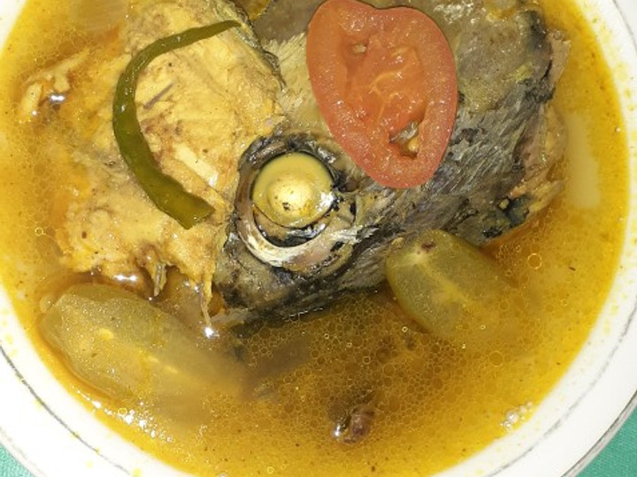 Langkah Mudah untuk Menyiapkan Kepala tongkol asam pedas yang Enak Banget