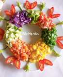 Salad rau củ trộn xốt mayonnaise