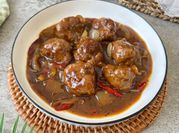 Gambar saus lada hitam