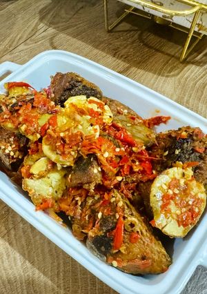 Foto resep Balado ikan jengkol