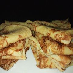 A picture of My kind of crêpes.