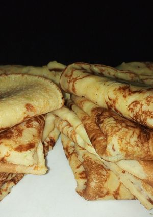 A picture of My kind of crêpes.