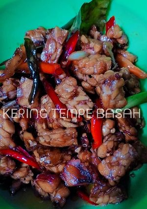 Foto resep Kering Tempe Basah