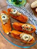 ☆Butternut au four, Chèvre et Quinoa☆