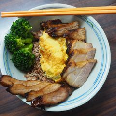 Honey Grilled Pork (Char Siu or Char Siew) A picture of Honey Grilled Pork (Char Siu or Char Siew).