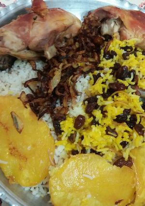 عکسی از دستور رشته پلو